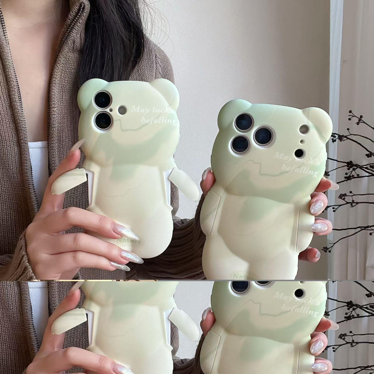 Matcha Green Little Bear iPhone 14/15/16 Pro Max Case, Compatible with iPhone 11/17 iPhone 15 Plus
Matcha Green Little Bear iPhone 14/15/16 Pro Max Case, Compatible with iPhone 11/17 iPhone 15 Plus
