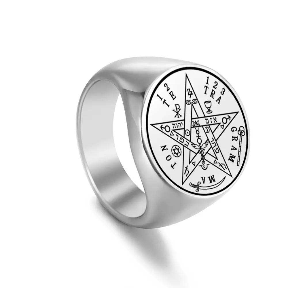 Seal of The Seven Archangels Viking Ring Secret of Universe Rings for Men Stainless Steel Solomon Kabbalah Talisman Jewelry 12
Seal of The Seven Archangels Viking Ring Secret of Universe Rings for Men Stainless Steel Solomon Kabbalah Talisman Jewelry 12