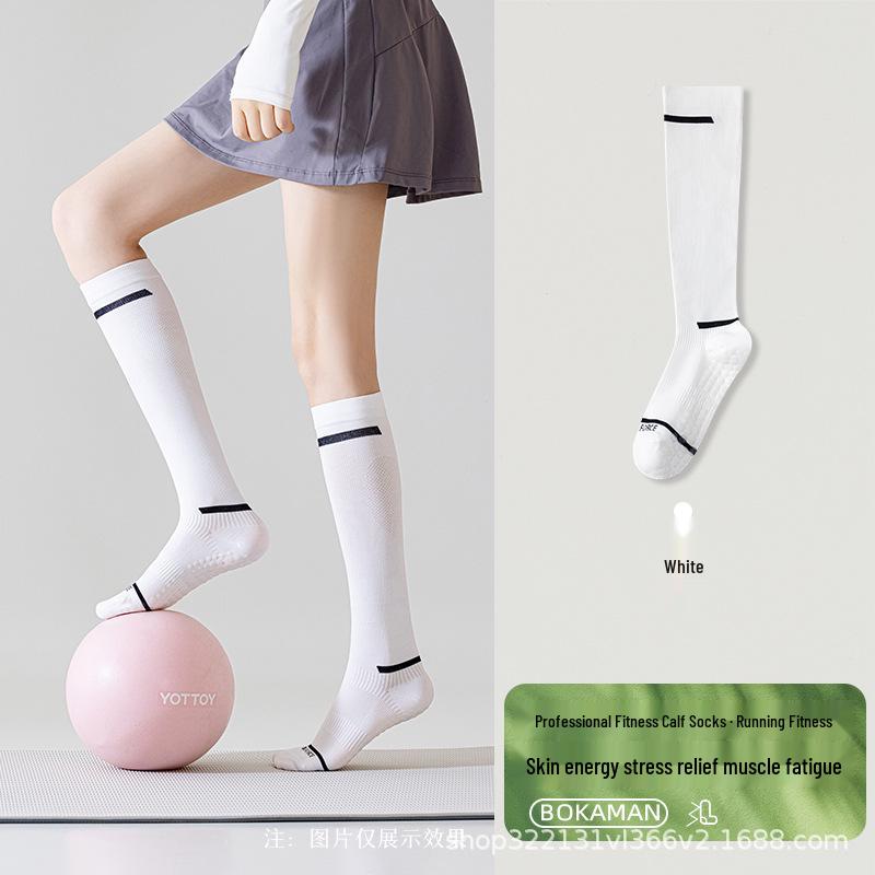 Women s Non-Slip Yoga Socks - Calf-Length, Compression for Pilates, Running, and Jump Rope One Size
Women s Non-Slip Yoga Socks - Calf-Length, Compression for Pilates, Running, and Jump Rope One Size