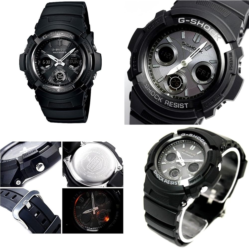 G-SHOCK Men s Digital Analog Watch 20 ATM Water Resistant Solar Powered Black Resin Band
G-SHOCK Men s Digital Analog Watch 20 ATM Water Resistant Solar Powered Black Resin Band
