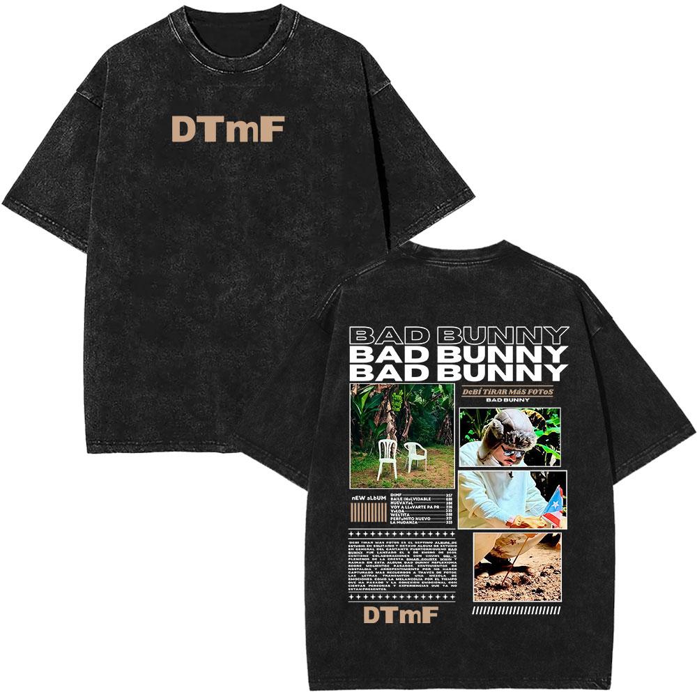 Rapper Bad Bunny Tour Debi Tirar Mas Fotos DTMF Merch Tshirt Men Fashion Summer Hip Hop Vintage Washed Tshirts Streetwear S
Rapper Bad Bunny Tour Debi Tirar Mas Fotos DTMF Merch Tshirt Men Fashion Summer Hip Hop Vintage Washed Tshirts Streetwear S