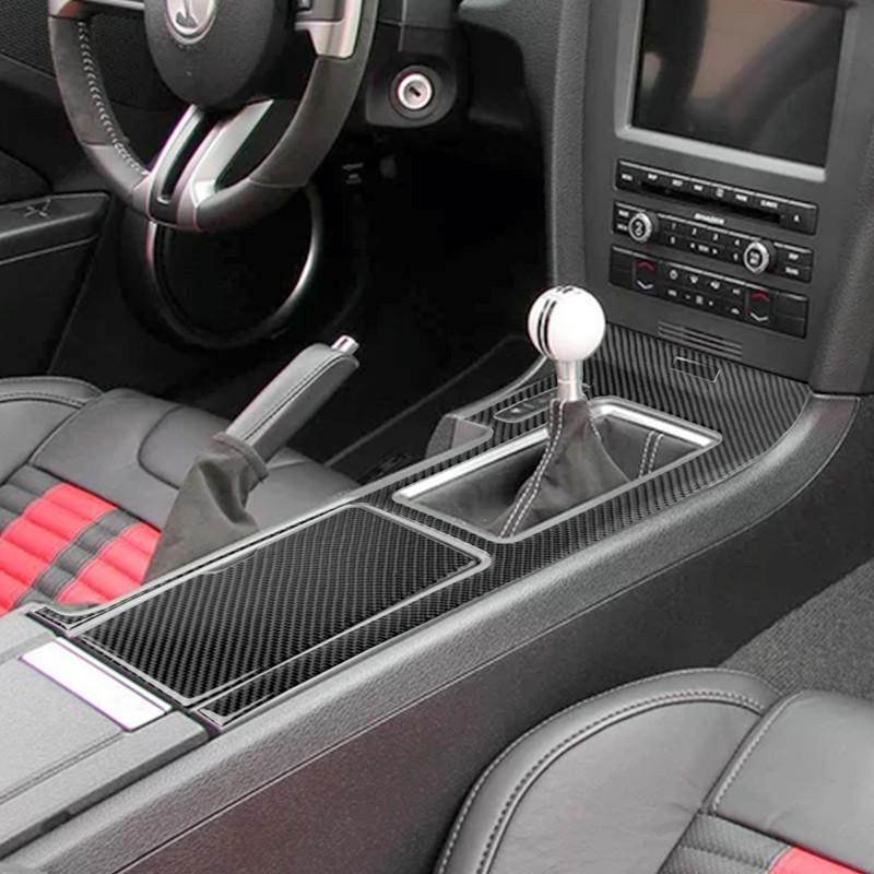 Carbon Fiber Car Gear Shift Panel Modification Cover Trim Strips Decorative Stickers For Ford Mustang 09-13 Interior
Carbon Fiber Car Gear Shift Panel Modification Cover Trim Strips Decorative Stickers For Ford Mustang 09-13 Interior