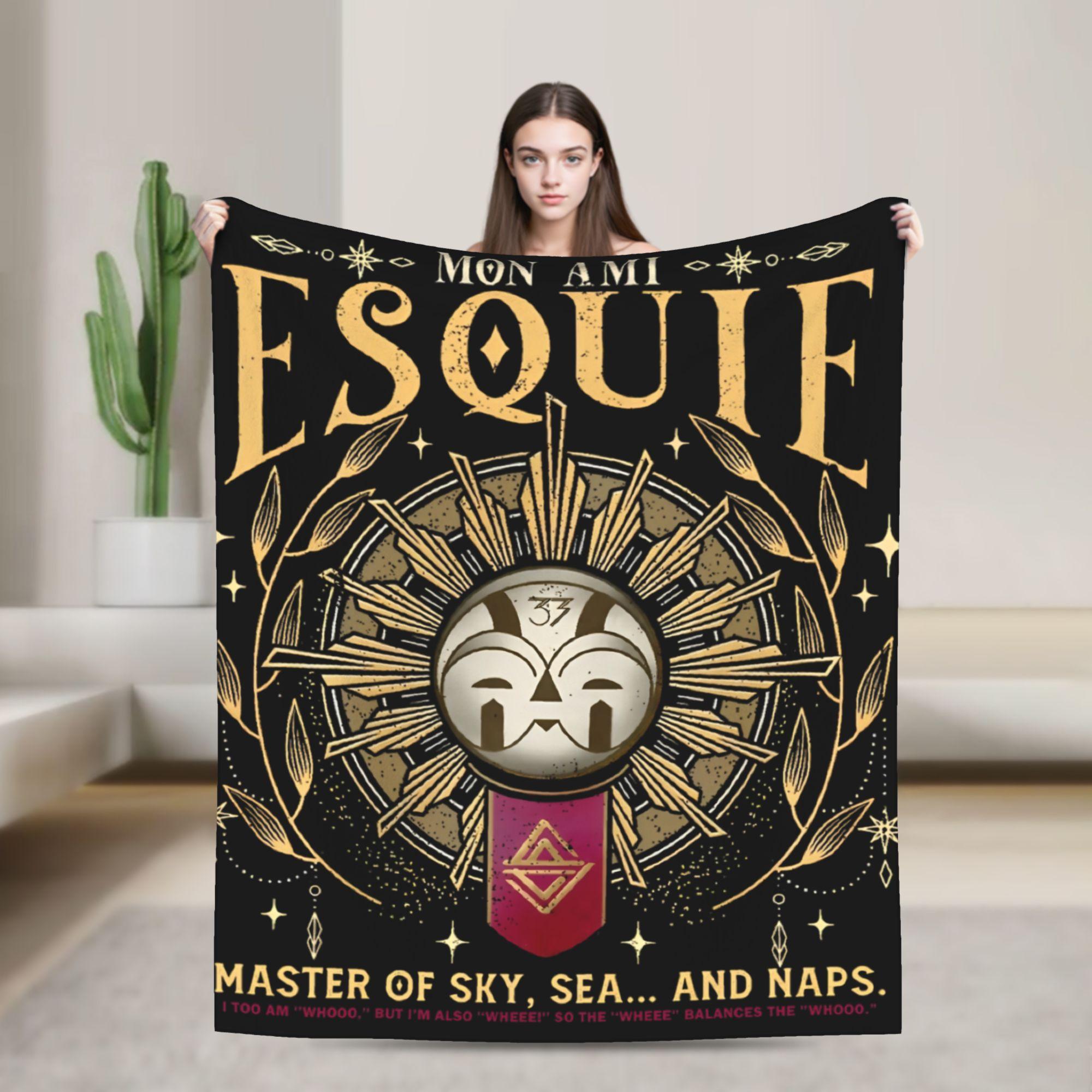 Esquie Whooo Wheee Blankets Clair Obscur Expedition 33 Flannel Awesome Soft Throw Blanket for Bedspread Winter 75x90cm
Esquie Whooo Wheee Blankets Clair Obscur Expedition 33 Flannel Awesome Soft Throw Blanket for Bedspread Winter 75x90cm