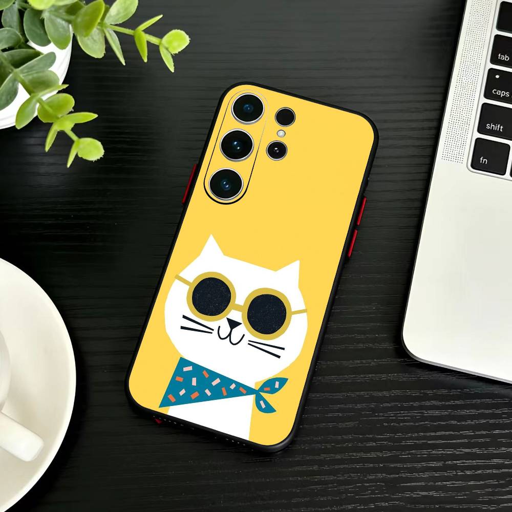 Striped Shirt Coffee Cat Phone Case For Samsung S26,S25,S24,S23,S22,S21,S20,Ultra,Plus,FE Black Soft Cover Samsung S21plus
Striped Shirt Coffee Cat Phone Case For Samsung S26,S25,S24,S23,S22,S21,S20,Ultra,Plus,FE Black Soft Cover Samsung S21plus