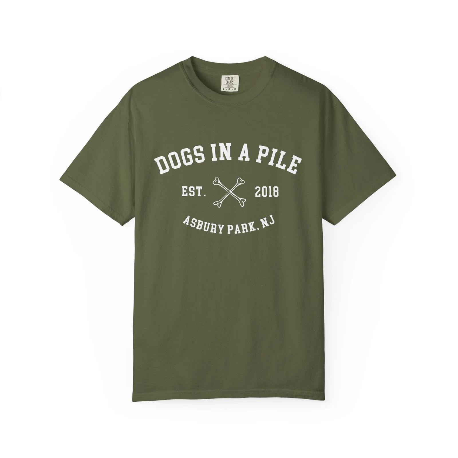 Dogs in a Pile Band, T shirt Asbury Park, New Jersey, Rock Music Group Tee Shirt XL
Dogs in a Pile Band, T shirt Asbury Park, New Jersey, Rock Music Group Tee Shirt XL