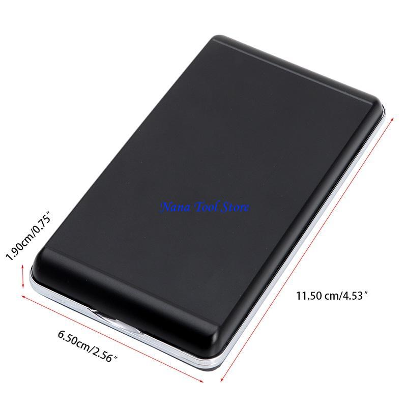31GJ Accurate Weigh Gram Scale Digital Pocket Scale for Kitchen Jewelry 100g x 0.01g High чорний
31GJ Accurate Weigh Gram Scale Digital Pocket Scale for Kitchen Jewelry 100g x 0.01g High чорний