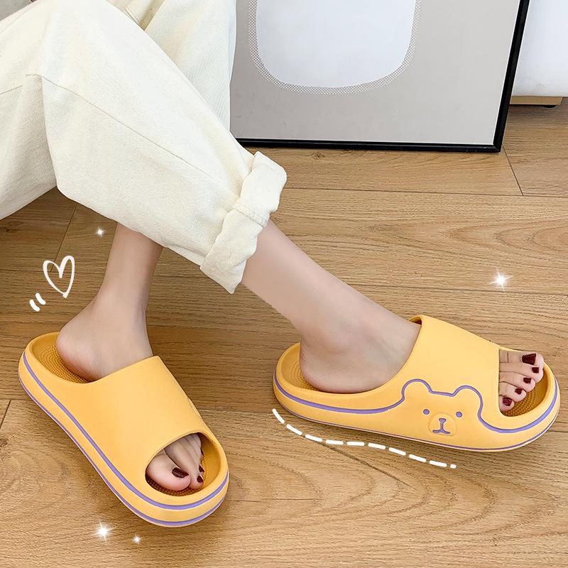 Cute Anti-slip Thick-soled Summer Slippers for Men & Women - Poop-stepping Feeling, Indoor Bathing Footwear 40-41 чорний
Cute Anti-slip Thick-soled Summer Slippers for Men & Women - Poop-stepping Feeling, Indoor Bathing Footwear 40-41 чорний