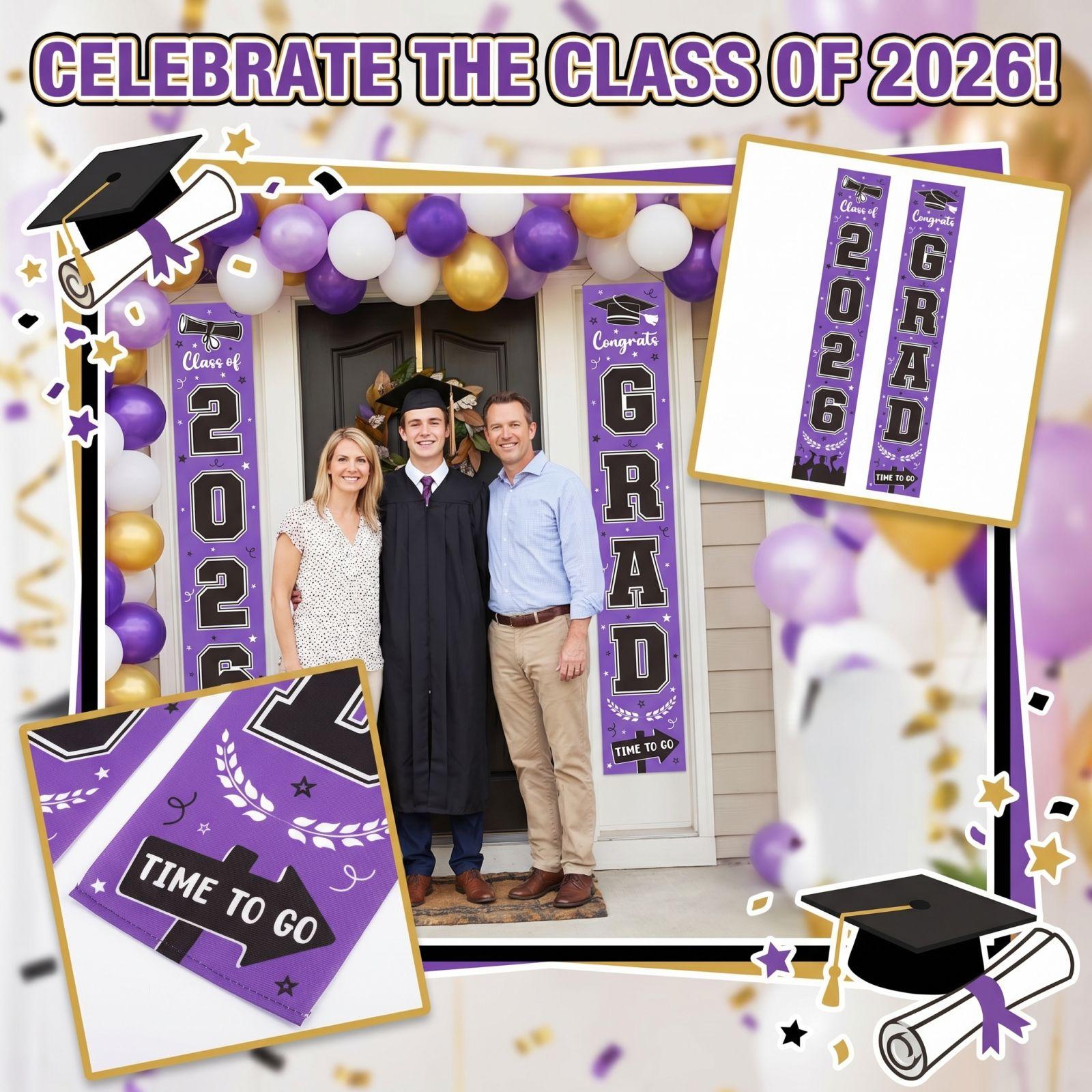 Graduation Class Decoration Door Flag Hanging Flag Graduation Party Decoration Supplies one size
Graduation Class Decoration Door Flag Hanging Flag Graduation Party Decoration Supplies one size