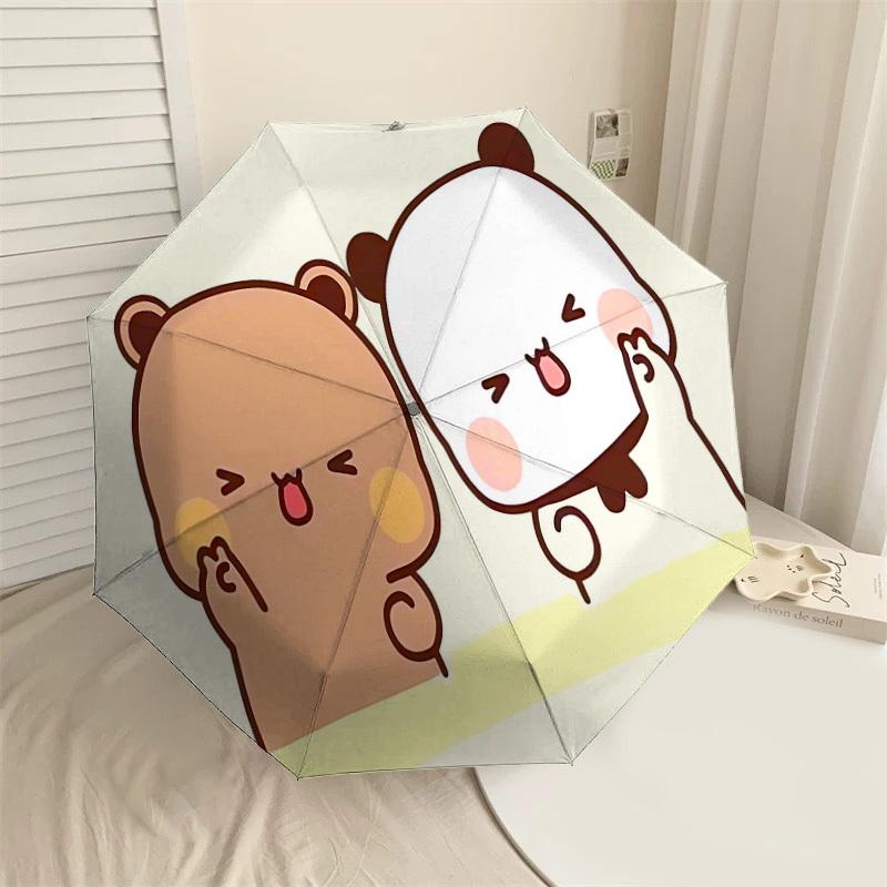 1PC Bear Panda Umbrella-8-Rib Reinforced Portable Folding Travel Suitable for All Seasons Outdoor Daily Use Is an Ideal Choice -F371
1PC Bear Panda Umbrella-8-Rib Reinforced Portable Folding Travel Suitable for All Seasons Outdoor Daily Use Is an Ideal Choice -F371