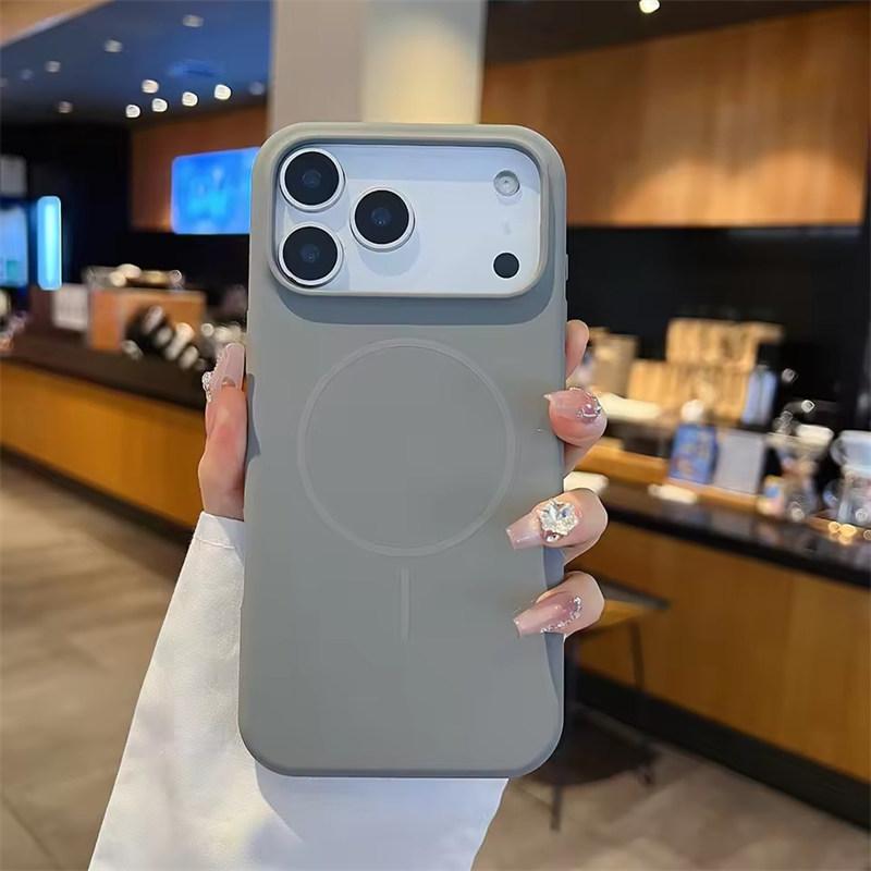 Роскошный жидкий силикон для магнитного чехла Magsafe для iPhone 17 Air Pro Max, беспроводная зарядка, мягкая накладка iPhone 17 Pro Max серый
Роскошный жидкий силикон для магнитного чехла Magsafe для iPhone 17 Air Pro Max, беспроводная зарядка, мягкая накладка iPhone 17 Pro Max серый