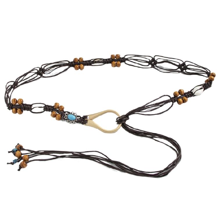 Woven Beads Belt Sexy Waistband with Beads Waistband for Girls Ladies кавовий
Woven Beads Belt Sexy Waistband with Beads Waistband for Girls Ladies кавовий