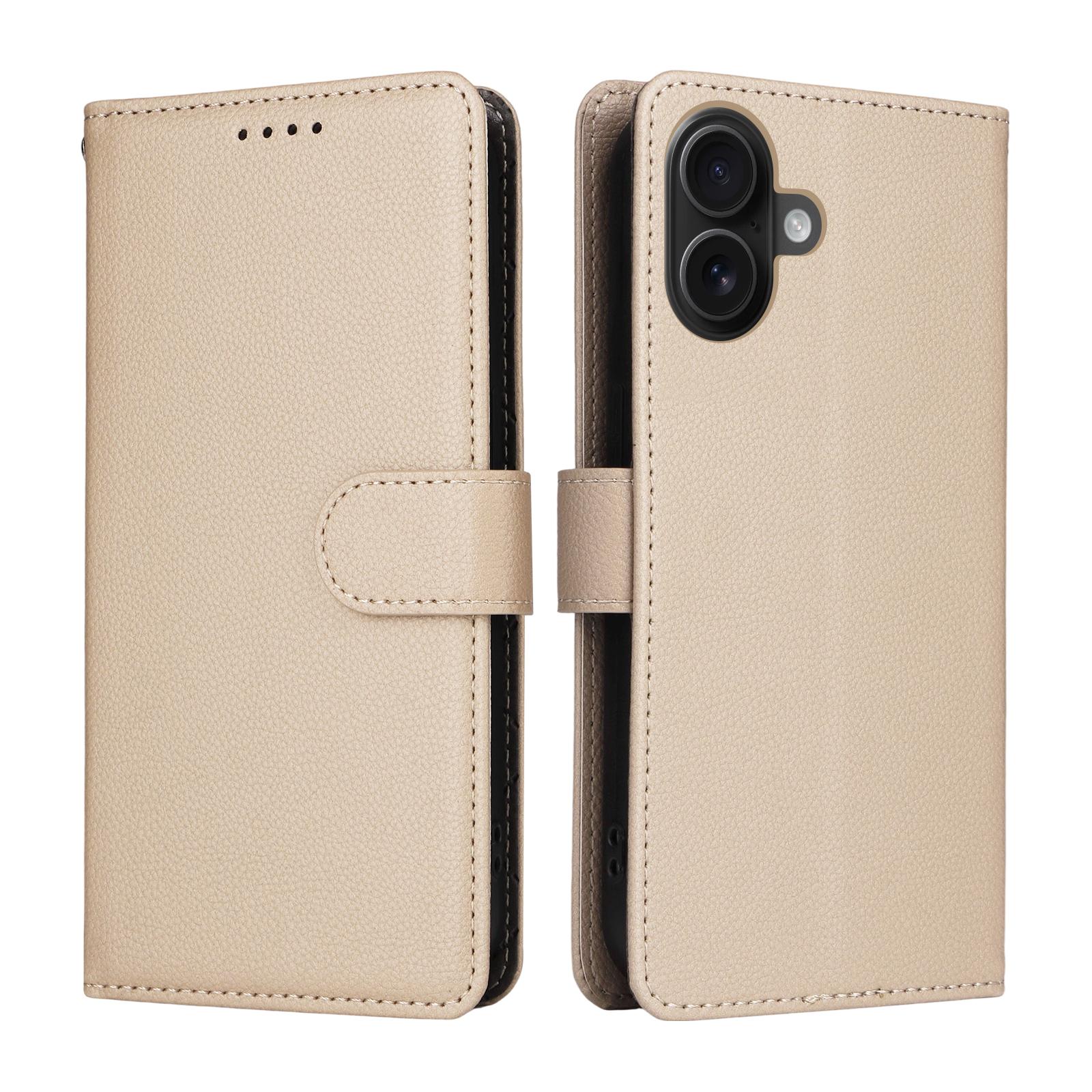 For iPhone 16 Plus Case RFID Blocking 3 Card Slots PU Leather Phone Cover with Wrist Strap Creamy White
For iPhone 16 Plus Case RFID Blocking 3 Card Slots PU Leather Phone Cover with Wrist Strap Creamy White