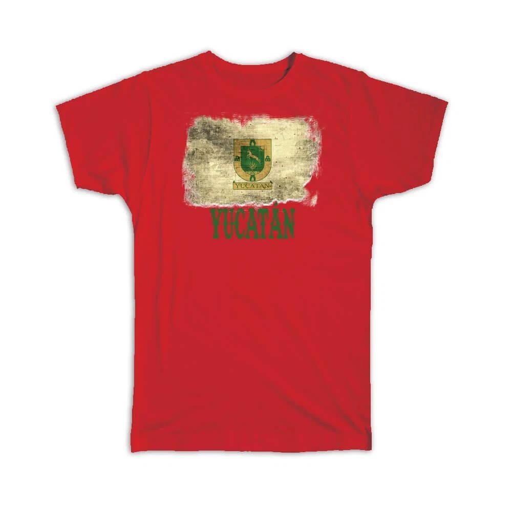 Gift T-Shirt : Yucatan Mexico Distressed Flag Vintage Mexican Expat Country S
Gift T-Shirt : Yucatan Mexico Distressed Flag Vintage Mexican Expat Country S