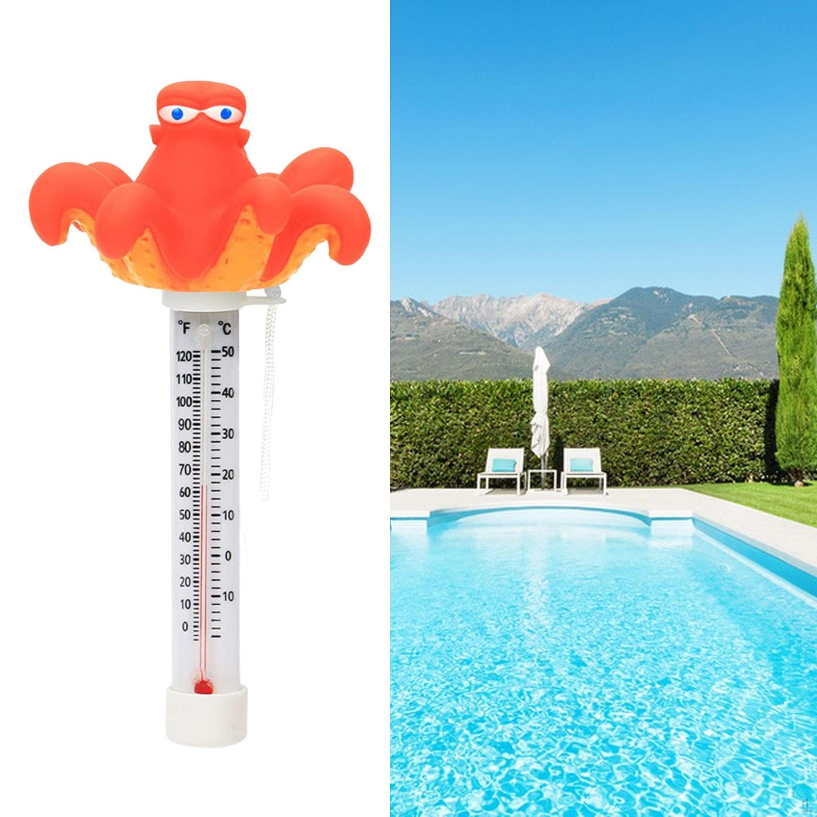 Crystal Clear Floating Pool Thermometer for Outdoor Water Fun Octopus
Crystal Clear Floating Pool Thermometer for Outdoor Water Fun Octopus