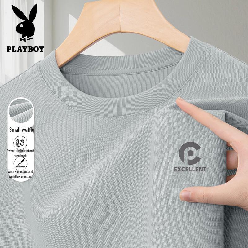 PLAYBOY Men s American Retro Waffle Knit Short Sleeve T-Shirt L
PLAYBOY Men s American Retro Waffle Knit Short Sleeve T-Shirt L