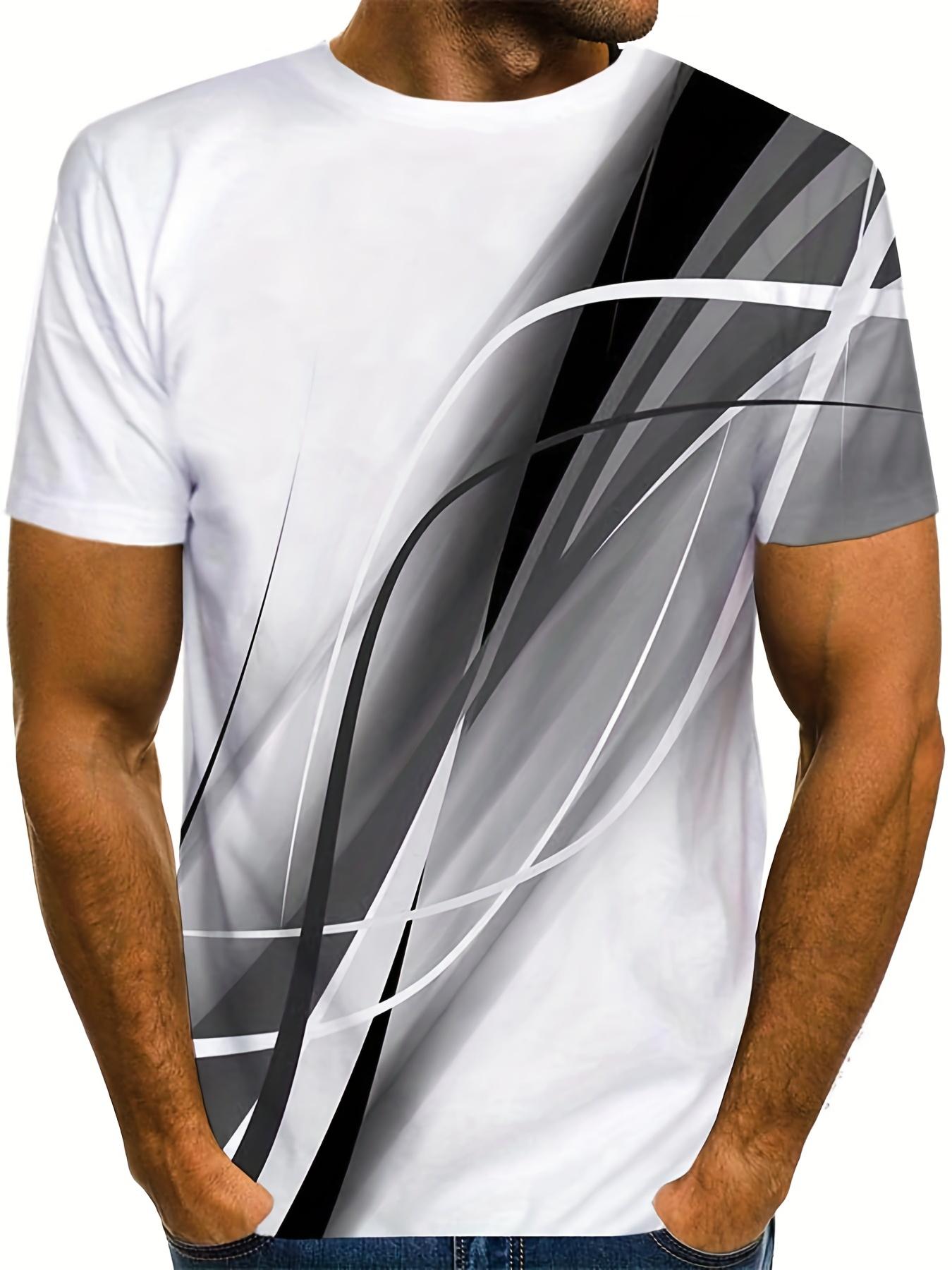 Men S Graphic T-Shirt with Bold Abstract Black ; White 3D XXL дубильная кора
Men S Graphic T-Shirt with Bold Abstract Black ; White 3D XXL дубильная кора