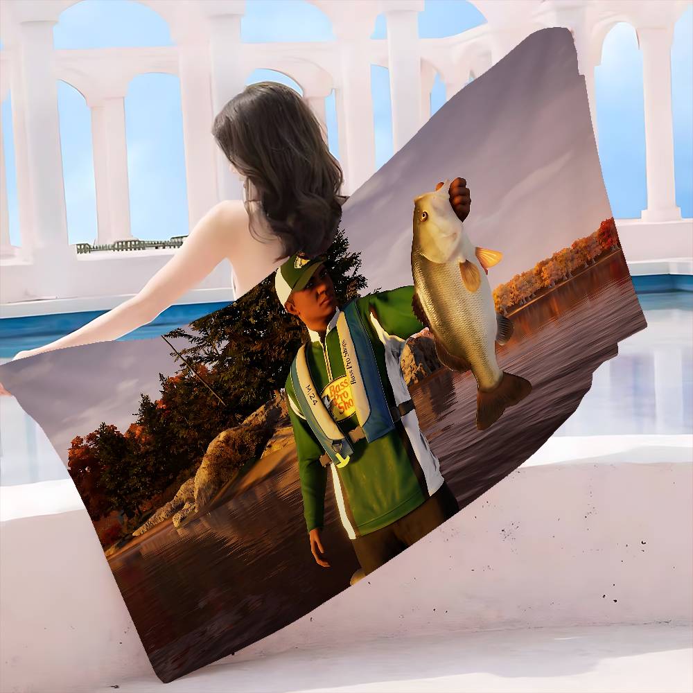 Fishing Brand Bass-Pro-shops Microfiber Printed Beach Towel Mountain Climbing Yoga Beach Swimming Running Absorbent Soft Towel W40*H60(CM)
Fishing Brand Bass-Pro-shops Microfiber Printed Beach Towel Mountain Climbing Yoga Beach Swimming Running Absorbent Soft Towel W40*H60(CM)