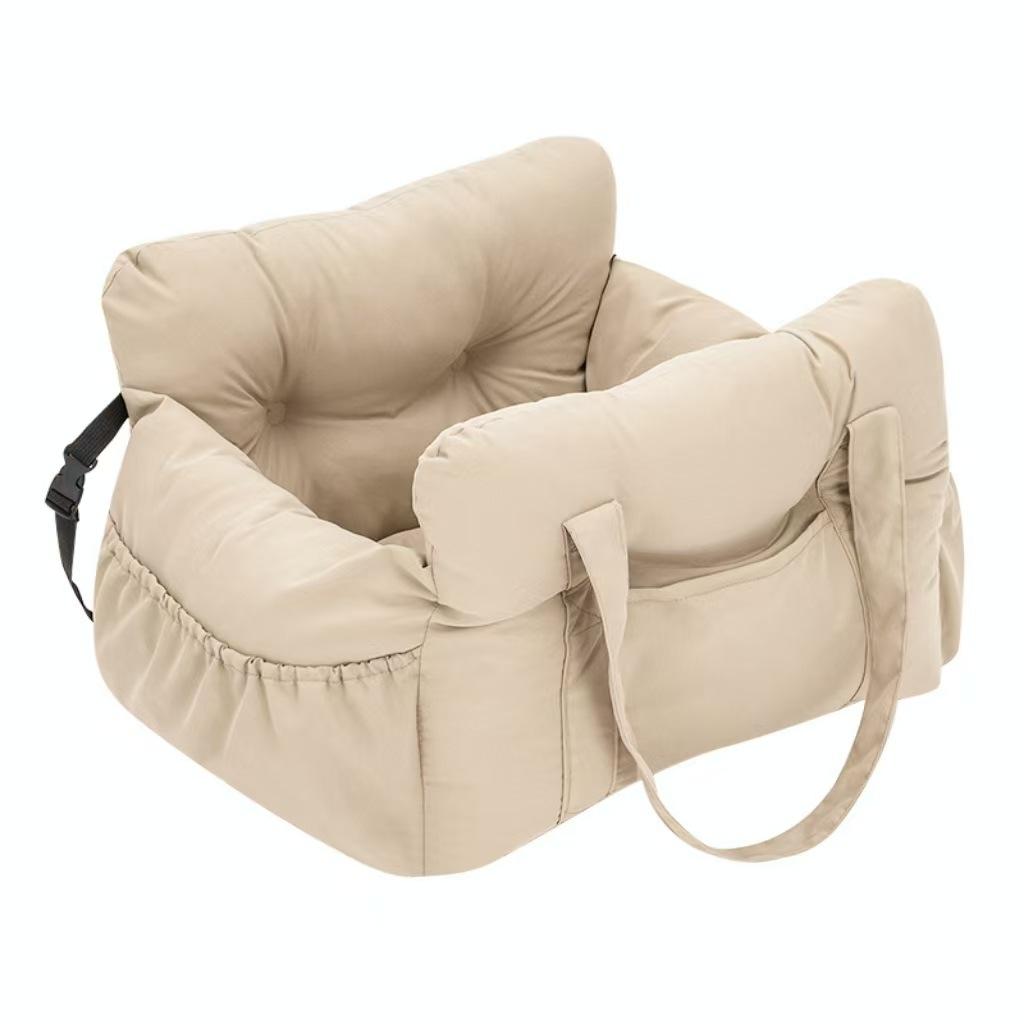 Dog Car Seat Bed Portable Travel Safe Booster Seat for Small Puppies, with Shoulder Strap Handle Storage Pockets, Pet Car Seat 50x50x30cm белый
Dog Car Seat Bed Portable Travel Safe Booster Seat for Small Puppies, with Shoulder Strap Handle Storage Pockets, Pet Car Seat 50x50x30cm белый
