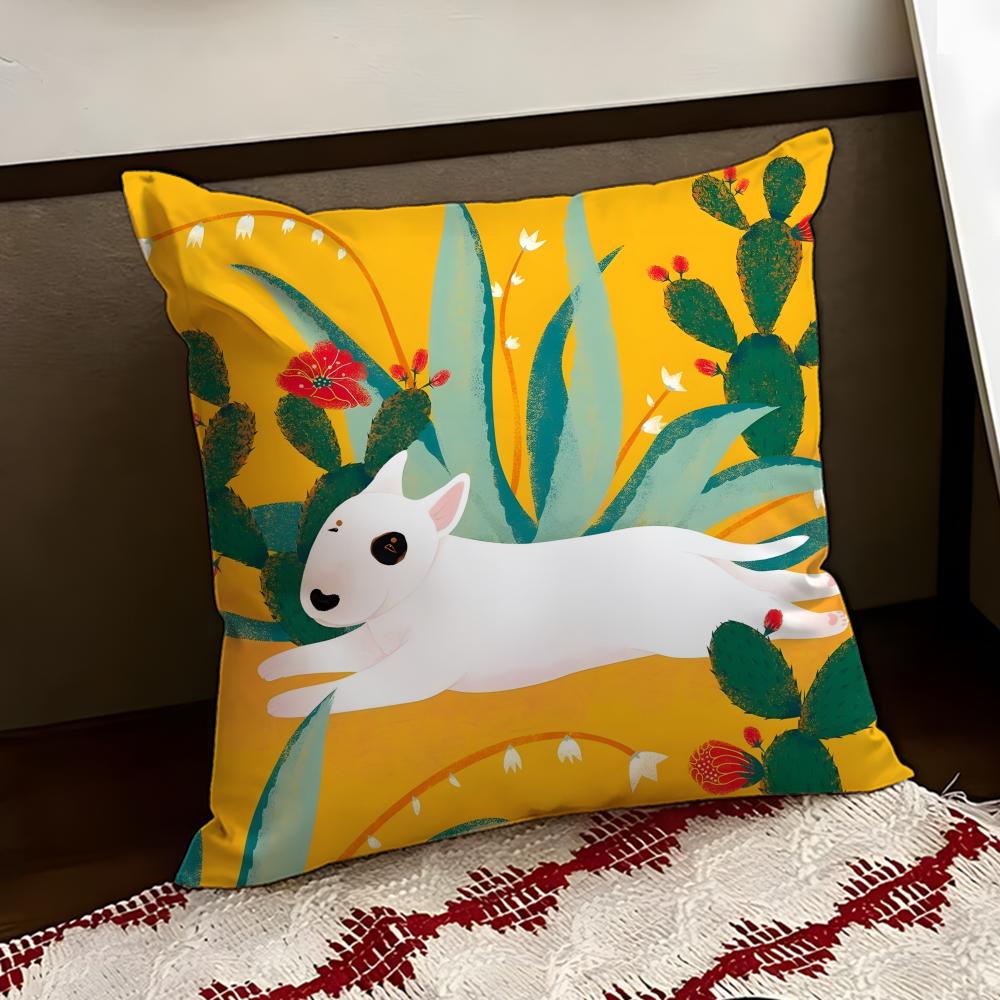 Cartoon Bull Terrier Series Cushion Cover Reversible Soft Durable Pillow Cover Home Car MultiScene Use for Daily Comfort 30X30cm
Cartoon Bull Terrier Series Cushion Cover Reversible Soft Durable Pillow Cover Home Car MultiScene Use for Daily Comfort 30X30cm