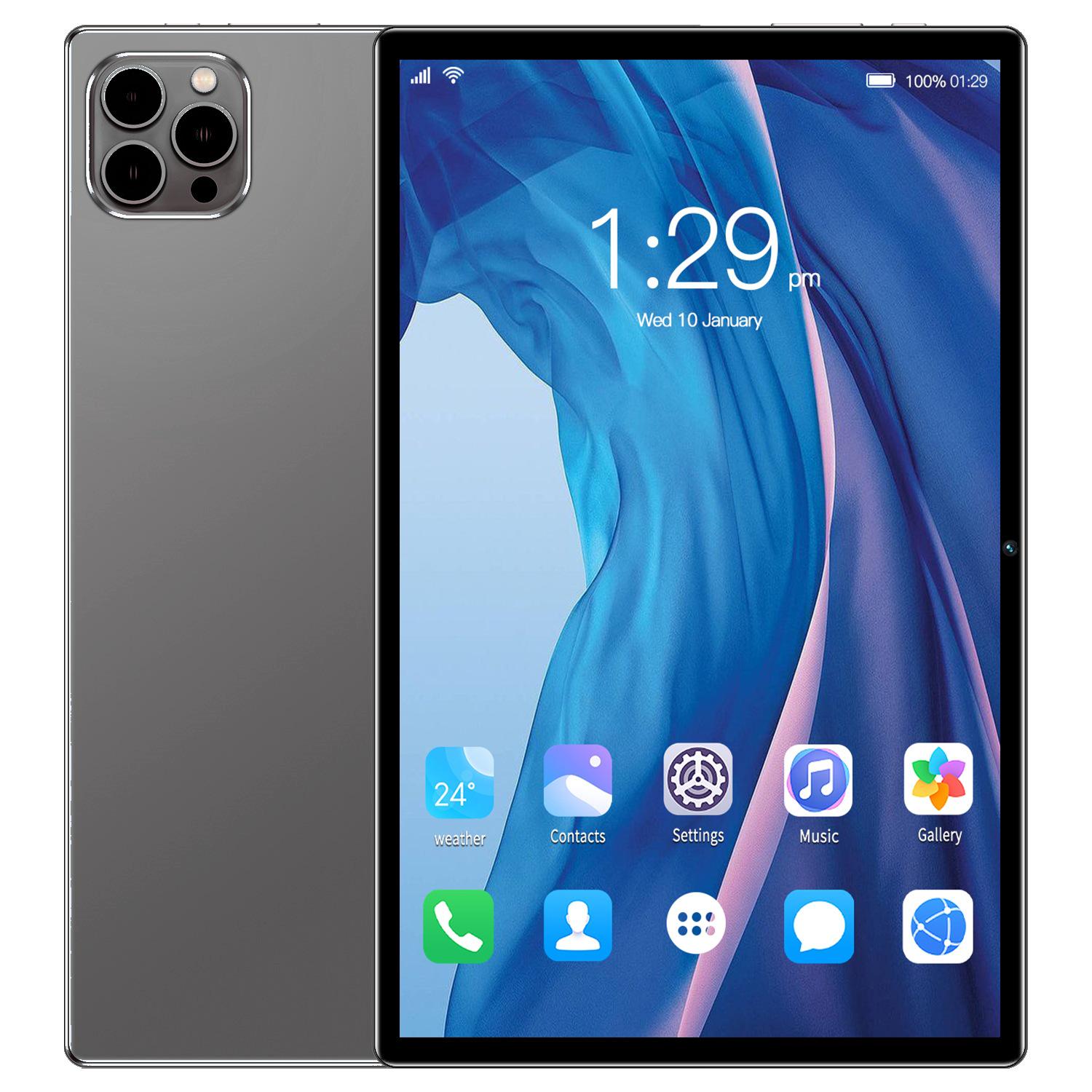 10-inch Android Tablet with Dual SIM, 4G Calling, 5G WiFi, Dual Standby US Standard сірий колір
10-inch Android Tablet with Dual SIM, 4G Calling, 5G WiFi, Dual Standby US Standard сірий колір