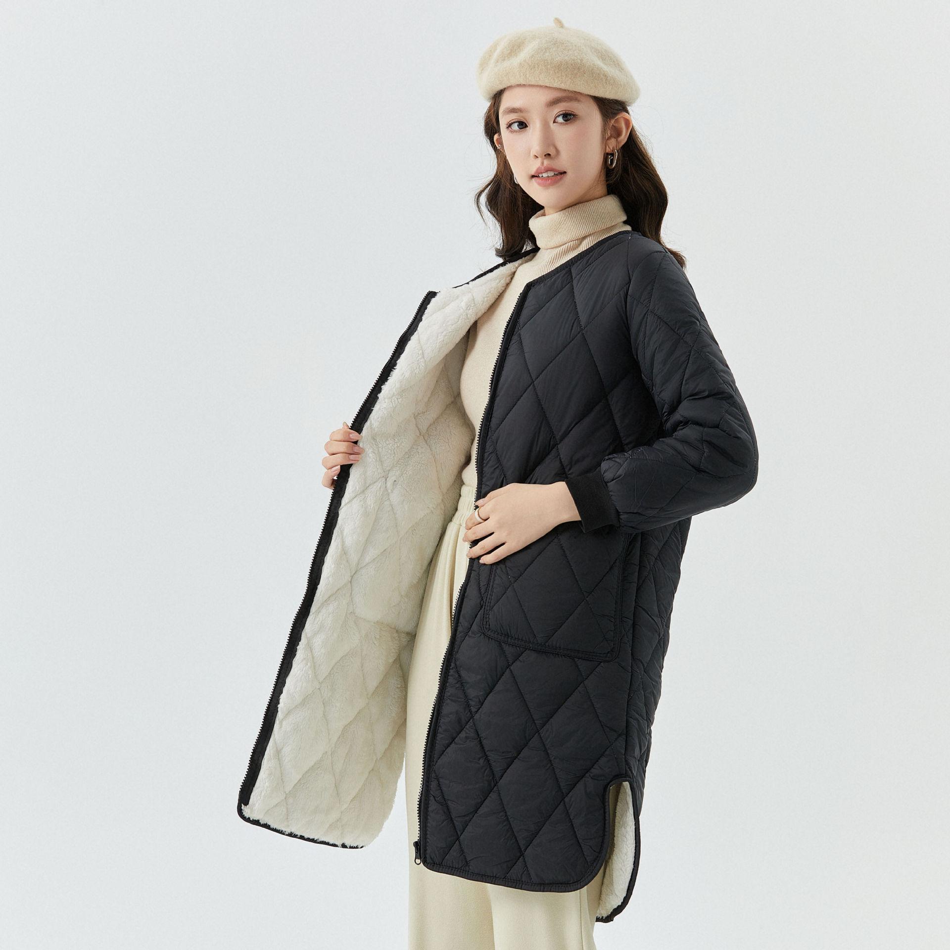Women s Thickened Warm Long-sleeved Cotton Home Long Cotton Clothing Cotton Clothing Padded One Sleeve with Hair Fashionable Warmth and Comfort 2401 M
Women s Thickened Warm Long-sleeved Cotton Home Long Cotton Clothing Cotton Clothing Padded One Sleeve with Hair Fashionable Warmth and Comfort 2401 M