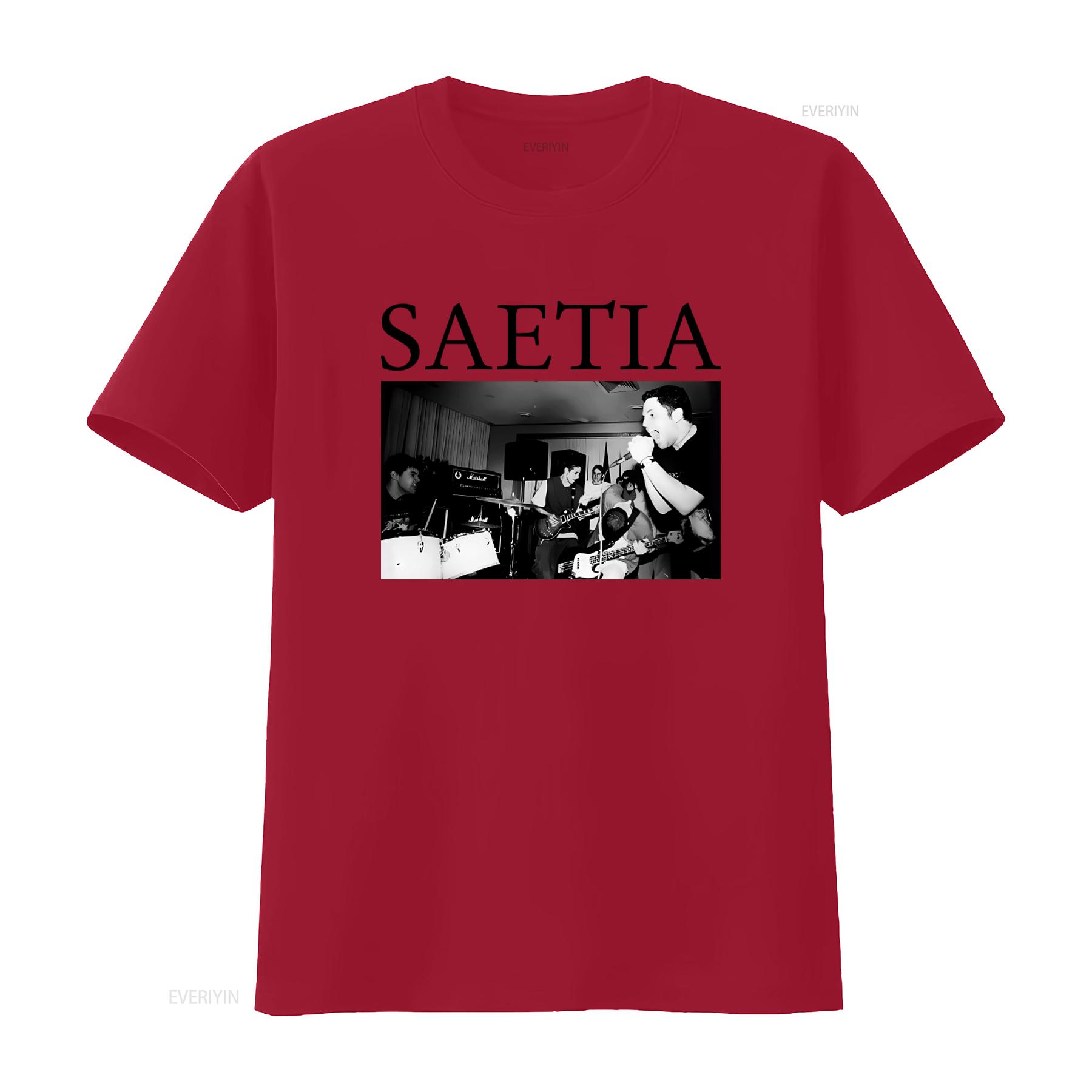 Vintage Saetia Band Music Style Print T shirt for Men and Women vintage Washed Stretched Comfortable Soft graphic Casual S
Vintage Saetia Band Music Style Print T shirt for Men and Women vintage Washed Stretched Comfortable Soft graphic Casual S