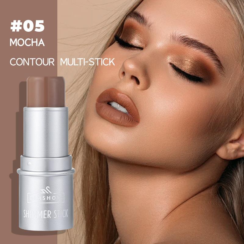 Dimshow Face Contouring Bronzer Stick Multifunctional Highlighter Blush Brightening Sculpt Facial Outline Shadow Cosmetic
Dimshow Face Contouring Bronzer Stick Multifunctional Highlighter Blush Brightening Sculpt Facial Outline Shadow Cosmetic