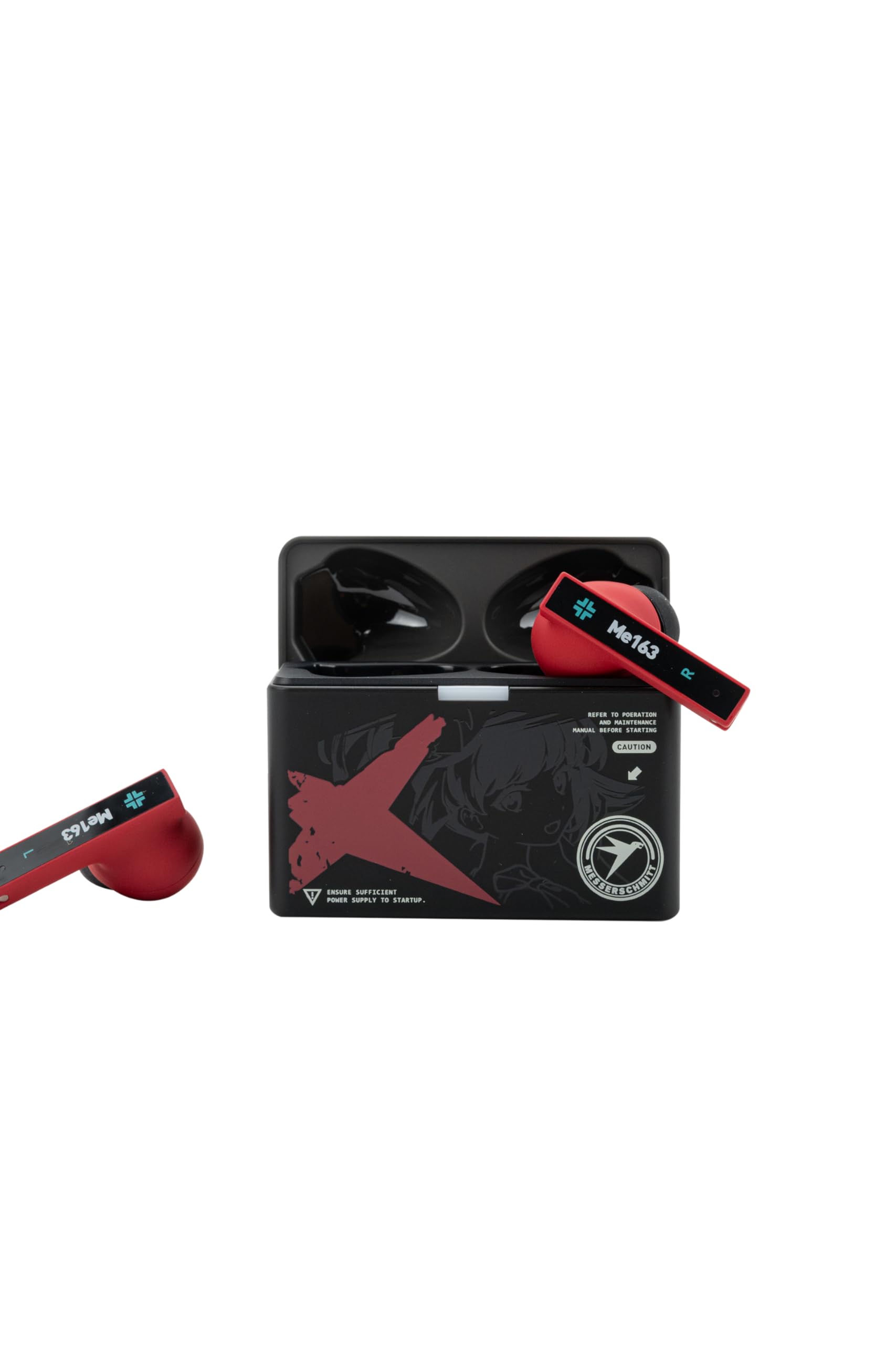Suigetsuame MOONDROP MOCA x Ash Arms Me 163 Komet ANC Бездротові Bluetooth Тип Датчик освітлення Носити Шум вітру LC3 55 мс Керамічний композит До 23 годин чорний
Suigetsuame MOONDROP MOCA x Ash Arms Me 163 Komet ANC Бездротові Bluetooth Тип Датчик освітлення Носити Шум вітру LC3 55 мс Керамічний композит До 23 годин чорний
