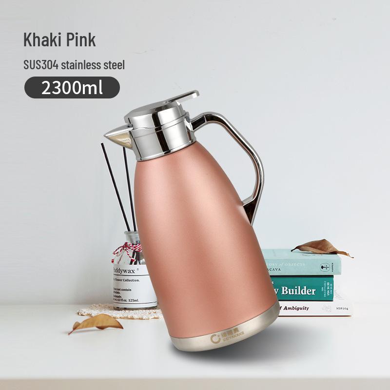 316 Stainless Steel Insulated Hot Water Flask Kettle - Large Capacity for Home and Restaurant Use 2.3L
316 Stainless Steel Insulated Hot Water Flask Kettle - Large Capacity for Home and Restaurant Use 2.3L