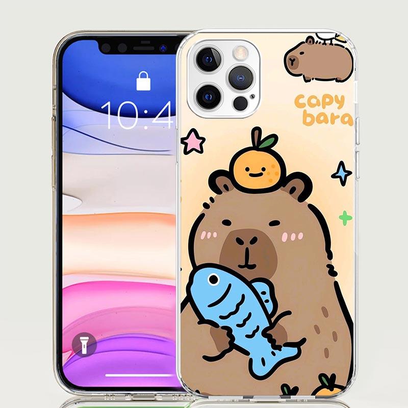 Funny Capybara Cartoon Animal Phone Case For iPhone 17 Air 16 15 Plus 11 14 Pro Max 13 Mini 12 7 8 + SE Pattern Art Customized C iPhone 16 Pro
Funny Capybara Cartoon Animal Phone Case For iPhone 17 Air 16 15 Plus 11 14 Pro Max 13 Mini 12 7 8 + SE Pattern Art Customized C iPhone 16 Pro
