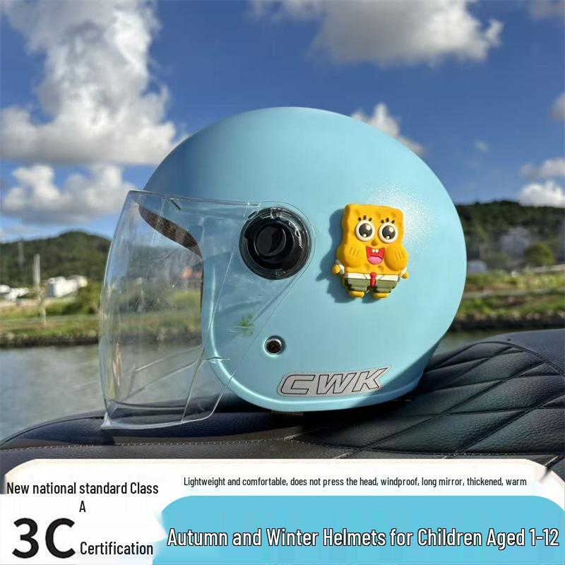 3C Certified Children s Helmet (Ages 1-12) for Autumn/Winter - Suitable for Electric Scooters 5-12 years Winter with Gem Stickers
3C Certified Children s Helmet (Ages 1-12) for Autumn/Winter - Suitable for Electric Scooters 5-12 years Winter with Gem Stickers