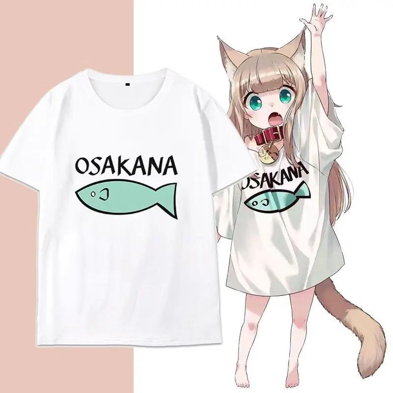 Kawaii Cat Ear Dress Japanese Anime Style Cosplay Short Sleeve TShirt Perfect for Anime Girls Women And Unisex Tshirts 4XL
Kawaii Cat Ear Dress Japanese Anime Style Cosplay Short Sleeve TShirt Perfect for Anime Girls Women And Unisex Tshirts 4XL
