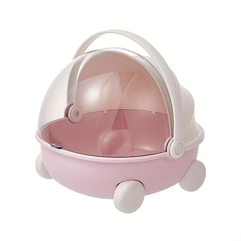 Transparent Flip-Top Display Case for Labubu Figures Storage Box with 4 Fixed Wheels Cute Round Display Case Doll House Kawaii
Transparent Flip-Top Display Case for Labubu Figures Storage Box with 4 Fixed Wheels Cute Round Display Case Doll House Kawaii