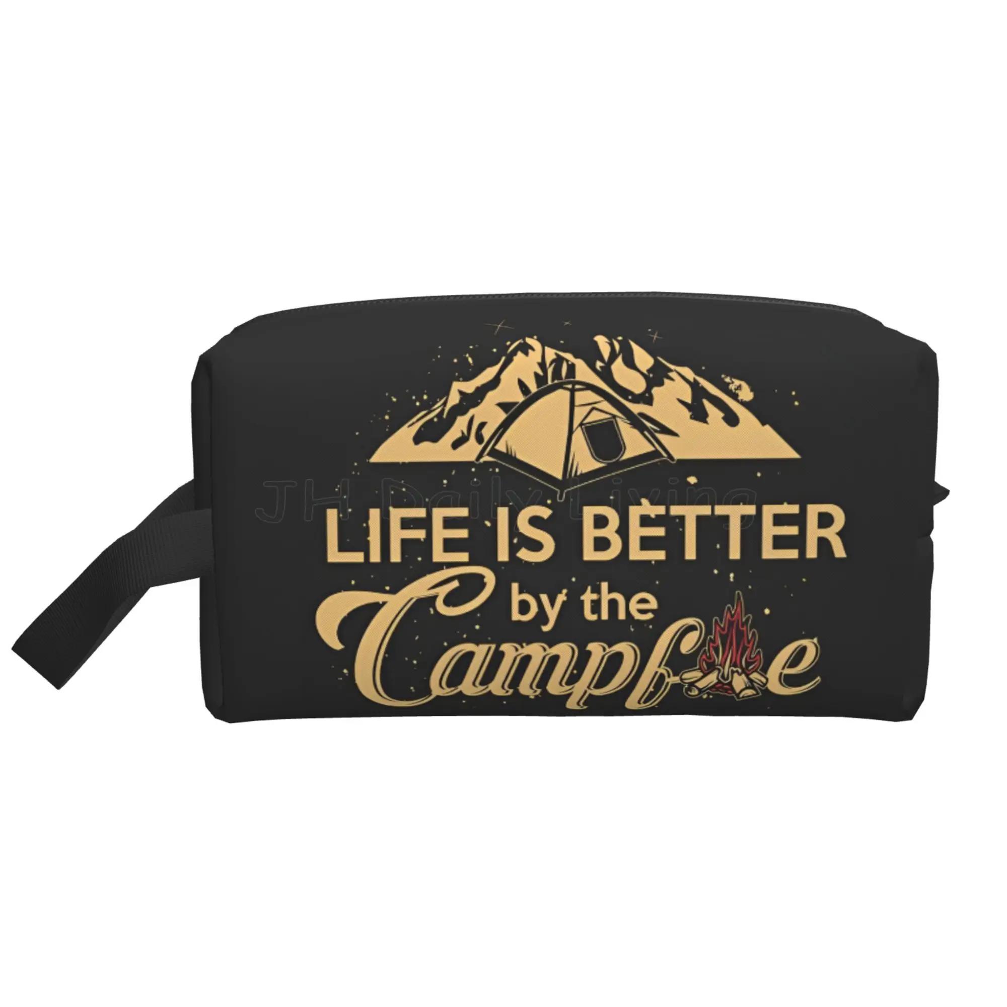 Дорожные сумки для хранения Happy Camper Print, косметичка Camp Life, водонепроницаемая косметичка, портативная косметичка большой емкости 25.5x16x12.5CM чёрный
Дорожные сумки для хранения Happy Camper Print, косметичка Camp Life, водонепроницаемая косметичка, портативная косметичка большой емкости 25.5x16x12.5CM чёрный