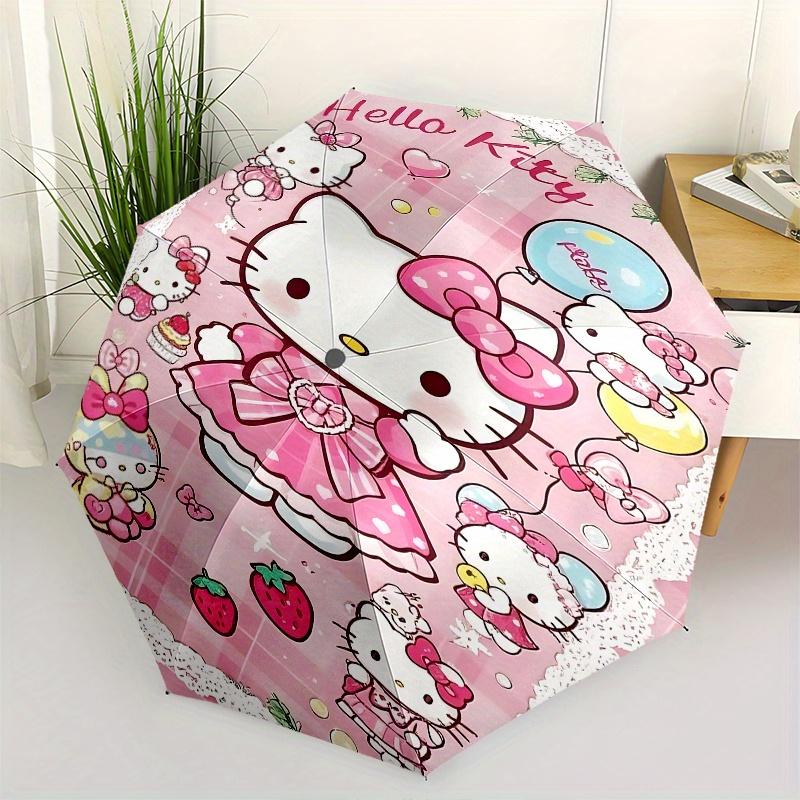 Hello Kitty,Cute Automatic opening and closing folding umbrella with 8 rib frame and compact travel design,perfect for all occasions | Sty
Hello Kitty,Cute Automatic opening and closing folding umbrella with 8 rib frame and compact travel design,perfect for all occasions | Sty