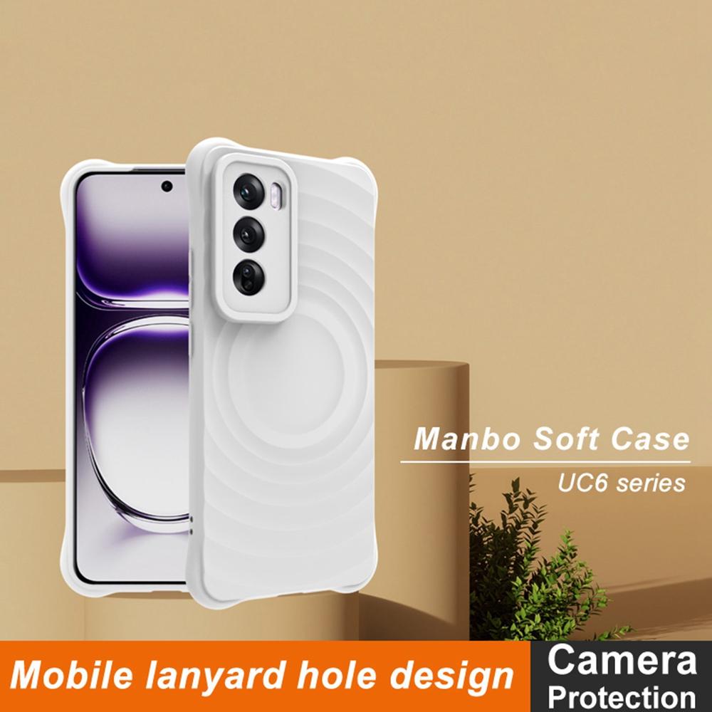 IMAK UC-6 Series for Oppo Reno12 Pro 5G (Global) Matte Case TPU Phone Cover Lens Protection Matte White
IMAK UC-6 Series for Oppo Reno12 Pro 5G (Global) Matte Case TPU Phone Cover Lens Protection Matte White