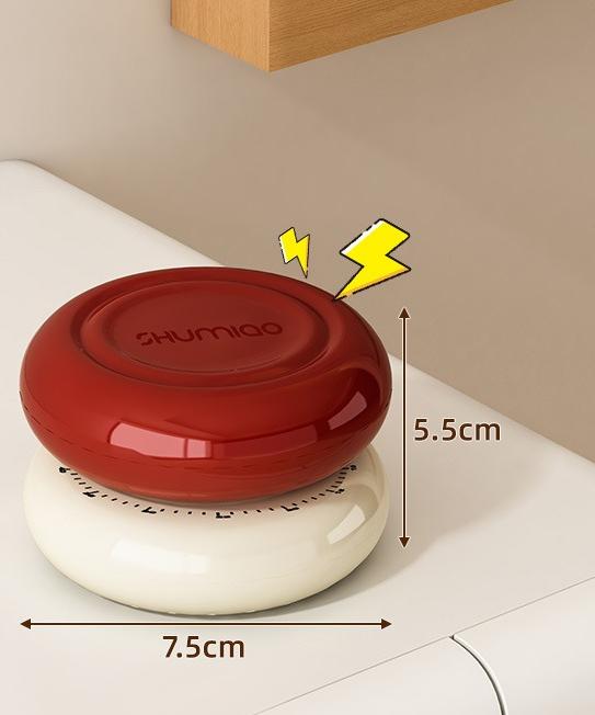 Dopamine Magnetic Mechanical Timer Household Kitchen Cooking Reminder Tool Accurate Time Management Gadget Essential Meal Prep червоний
Dopamine Magnetic Mechanical Timer Household Kitchen Cooking Reminder Tool Accurate Time Management Gadget Essential Meal Prep червоний
