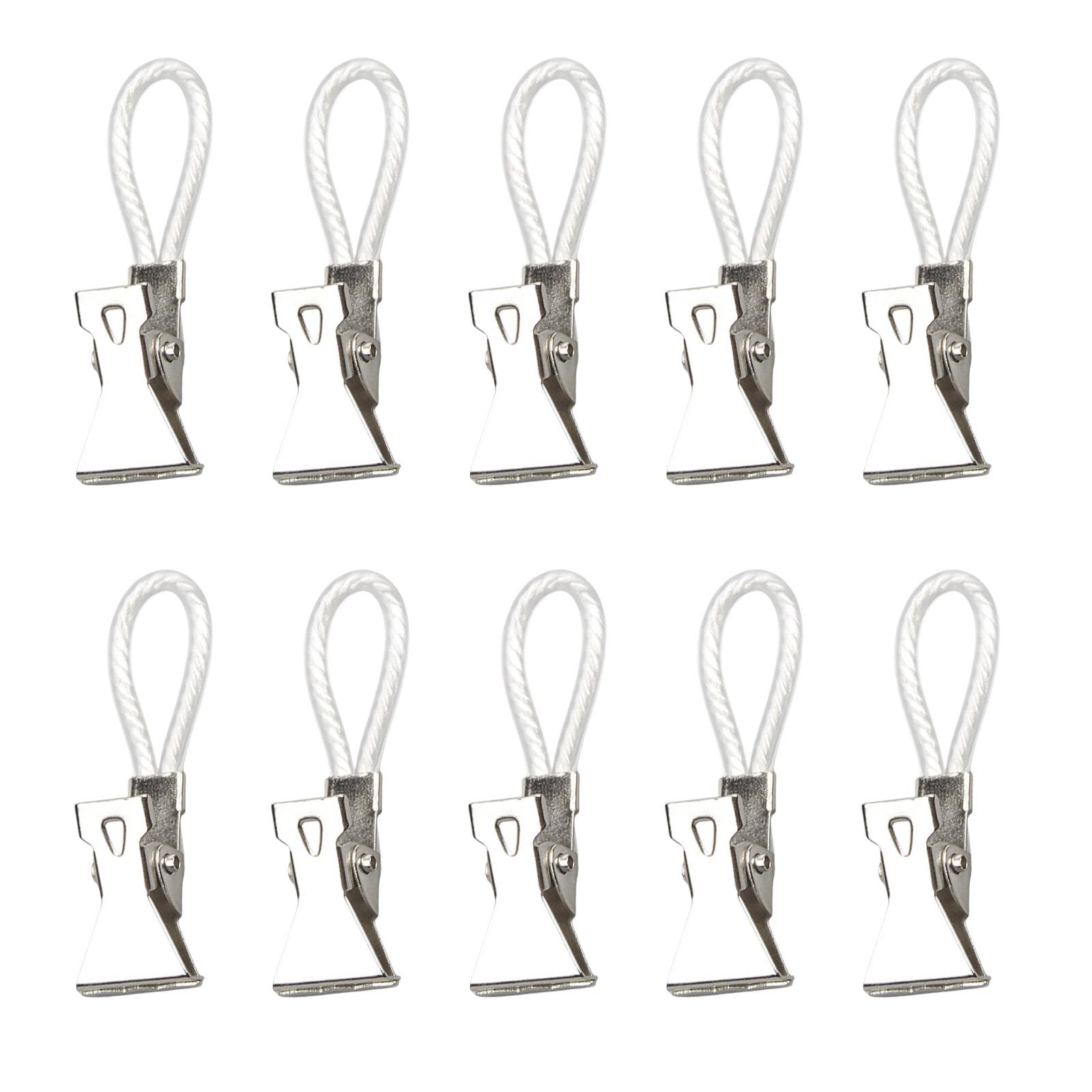 10 Pieces Practical Sturdy Metal Towel Clip Set Of 10 Convenient for Kitchens Bathrooms And Camping Household Use білий
10 Pieces Practical Sturdy Metal Towel Clip Set Of 10 Convenient for Kitchens Bathrooms And Camping Household Use білий