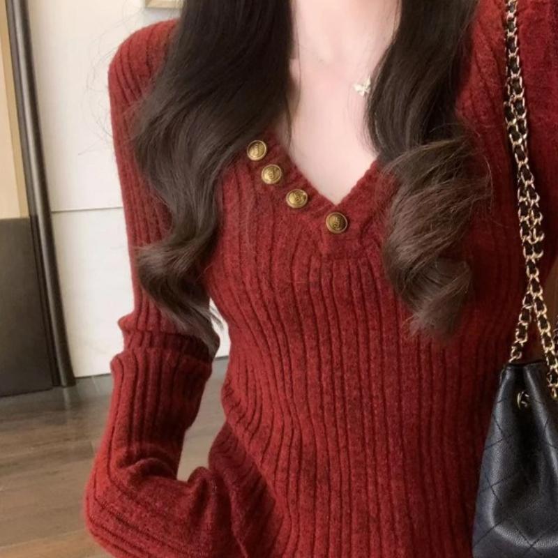 Christmas Red Knit Sweater Women Autumn Winter Premium Asymmetrical Base Layer Versatile Top One Size красный
Christmas Red Knit Sweater Women Autumn Winter Premium Asymmetrical Base Layer Versatile Top One Size красный