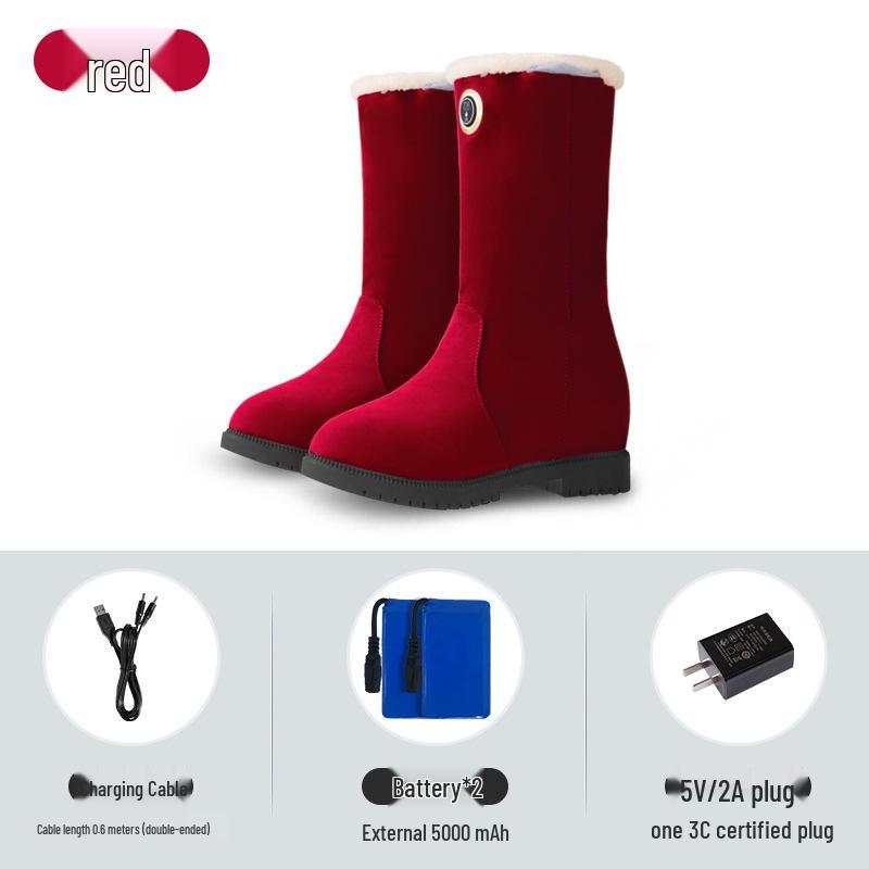 Heated Rechargeable Electric Boots for Cold Weather Protection, Ideal for Home and Outdoor Use 37 червоний
Heated Rechargeable Electric Boots for Cold Weather Protection, Ideal for Home and Outdoor Use 37 червоний