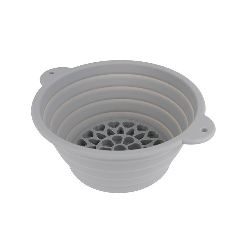 Dog Slow Food Bowl for Small Medium Dogs Puppy Flodable with Buckle Pet Bowls for Outdoor Traveling Pets Accessories сірий
Dog Slow Food Bowl for Small Medium Dogs Puppy Flodable with Buckle Pet Bowls for Outdoor Traveling Pets Accessories сірий