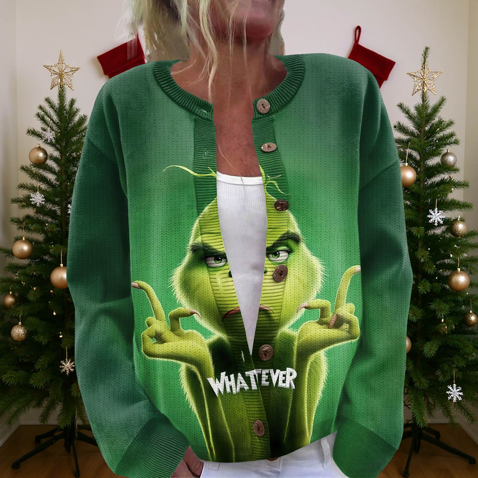 Women S Christmas Sweater Cute Fun Christmas Sweater Fall And Winter Long Sleeve Knitted Sweater L
Women S Christmas Sweater Cute Fun Christmas Sweater Fall And Winter Long Sleeve Knitted Sweater L