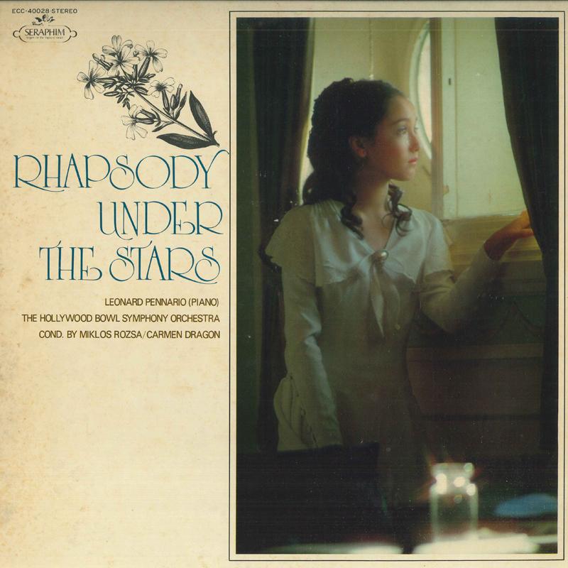 LP Record LEONARD PENNARIO, MIKLOS ROZSA, HOL - Rhapsody Under The Stars ECC40028 SERAPHIM Japan Classical Used
LP Record LEONARD PENNARIO, MIKLOS ROZSA, HOL - Rhapsody Under The Stars ECC40028 SERAPHIM Japan Classical Used