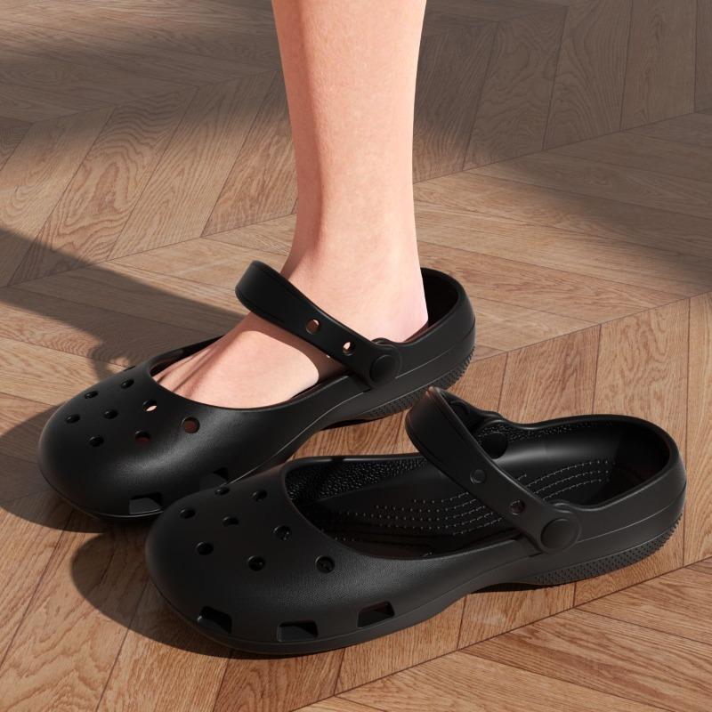 Ballet hole shoes women s summer new eva baotou beach non-slip garden shoes wear-resistant breathable nurse sandals 39-40 чорний
Ballet hole shoes women s summer new eva baotou beach non-slip garden shoes wear-resistant breathable nurse sandals 39-40 чорний