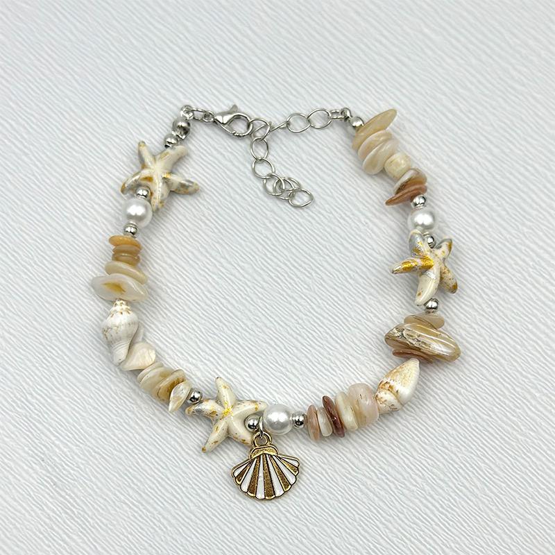 Shell Bracelet Seashell Boho Beaded Stretch Bracelets for Women A2
Shell Bracelet Seashell Boho Beaded Stretch Bracelets for Women A2