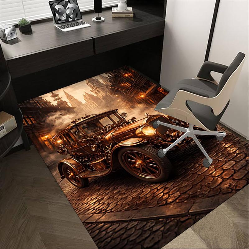 1PC Steampunk automobile Non-Slip Floor Carpet Compatible for Office&Living Room&Bedroom&Dining room - Flat - Weave Machine-S0319 60cm by 90cm
1PC Steampunk automobile Non-Slip Floor Carpet Compatible for Office&Living Room&Bedroom&Dining room - Flat - Weave Machine-S0319 60cm by 90cm