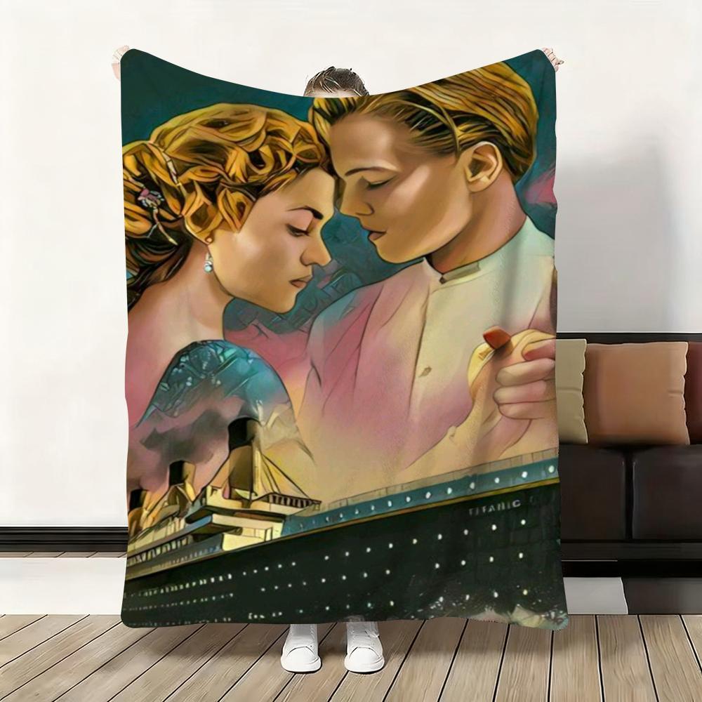The Titanic Hot Movie Throw Thick Flannel Blanket Lightweight Warm Cozy Skin-Friendly Throw for Sofa Bed Office Winter Use 75x90cm
The Titanic Hot Movie Throw Thick Flannel Blanket Lightweight Warm Cozy Skin-Friendly Throw for Sofa Bed Office Winter Use 75x90cm