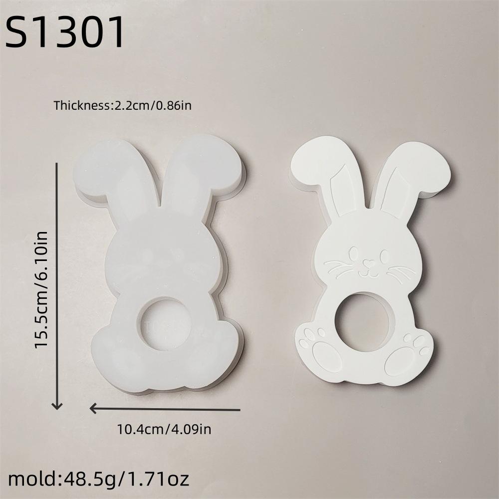 Силиконовая форма для свечи «Пасхальный кролик», сделай сам, форма для подставки для шоколадных шаров в виде кролика, форма для гипса, эпоксидной смолы, поделки, домашний декор
Силиконовая форма для свечи «Пасхальный кролик», сделай сам, форма для подставки для шоколадных шаров в виде кролика, форма для гипса, эпоксидной смолы, поделки, домашний декор