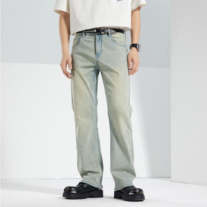 Новые весенне-летние американские ретро уличные эластичные брюки-микроклеш до пола джинсы брюки мужские 40
Новые весенне-летние американские ретро уличные эластичные брюки-микроклеш до пола джинсы брюки мужские 40