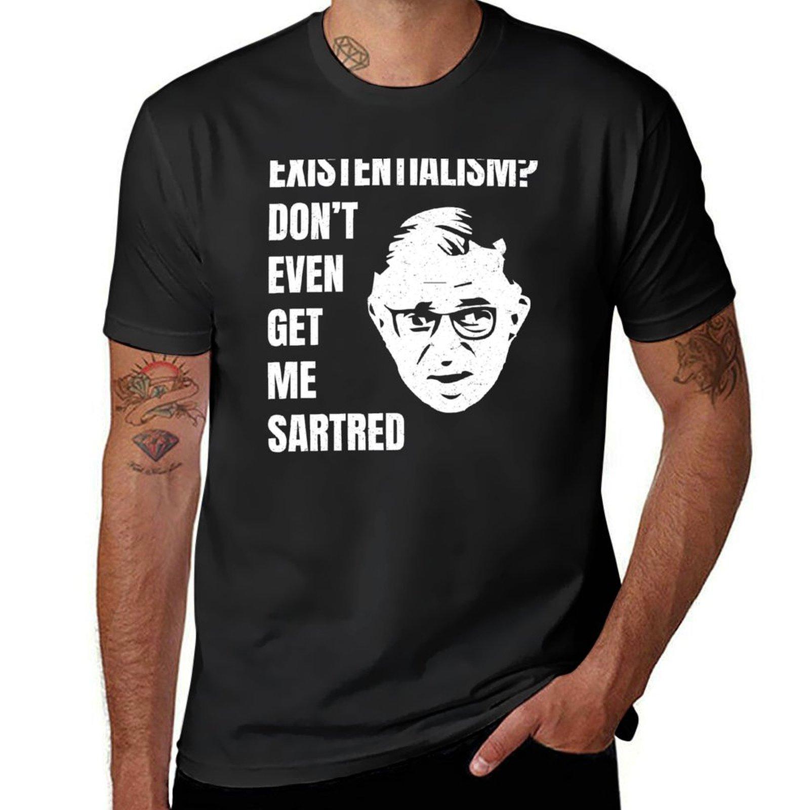 JeanPaul Sartre Existentialism Tshirt Aesthetic clothing blacks animal prinfor boys Mens t shirts 4XL
JeanPaul Sartre Existentialism Tshirt Aesthetic clothing blacks animal prinfor boys Mens t shirts 4XL